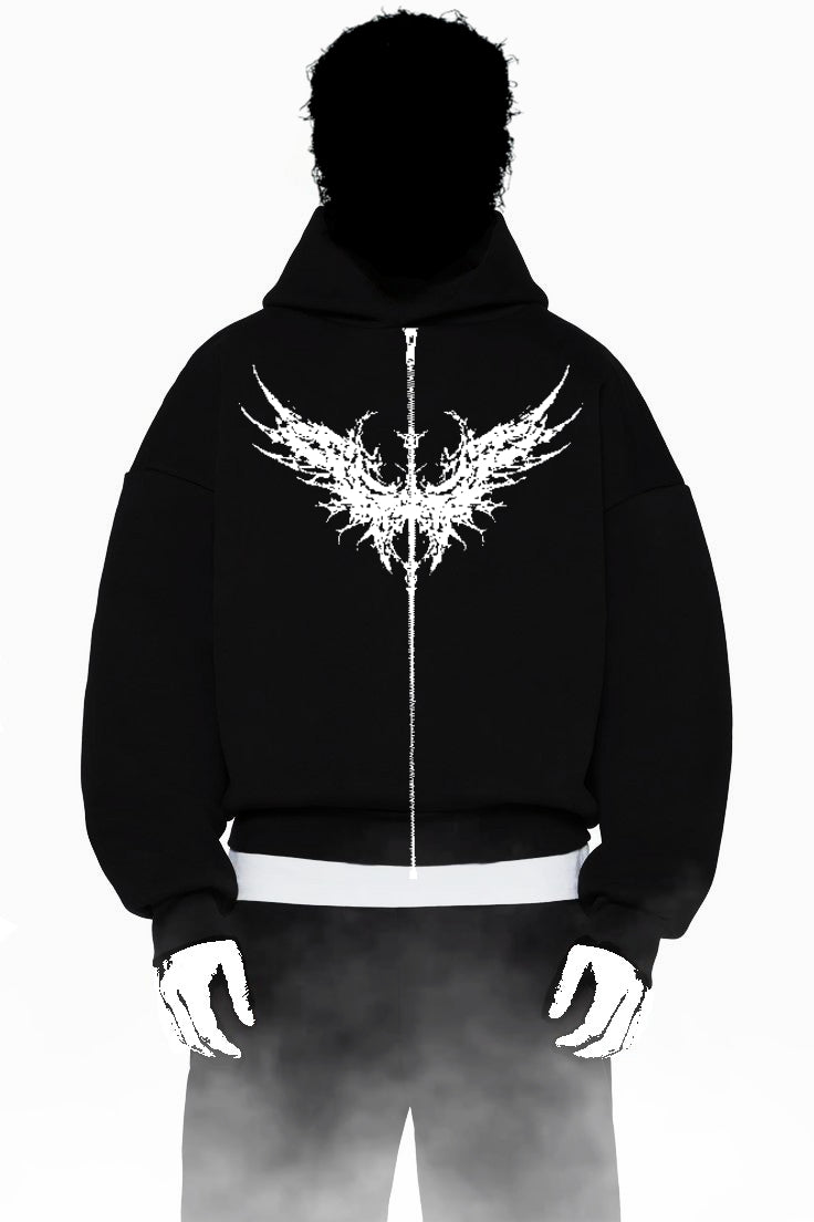 Raven Oversized Zipper